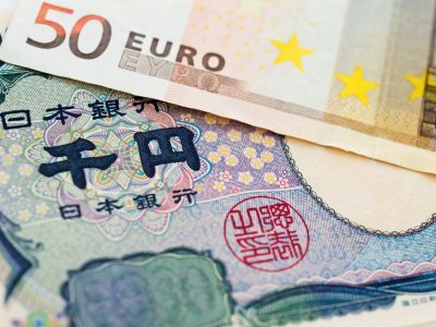 EUR / JPY price rise